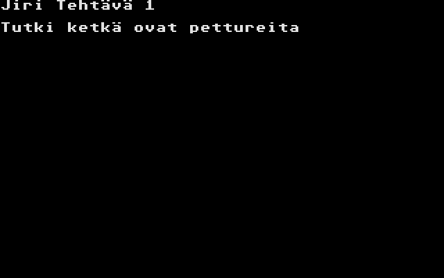 Pöljän Taistelu II atari screenshot